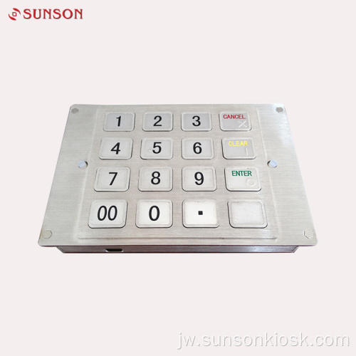 PCI V3 Approved Keyboard kanggo Card Vending Machine